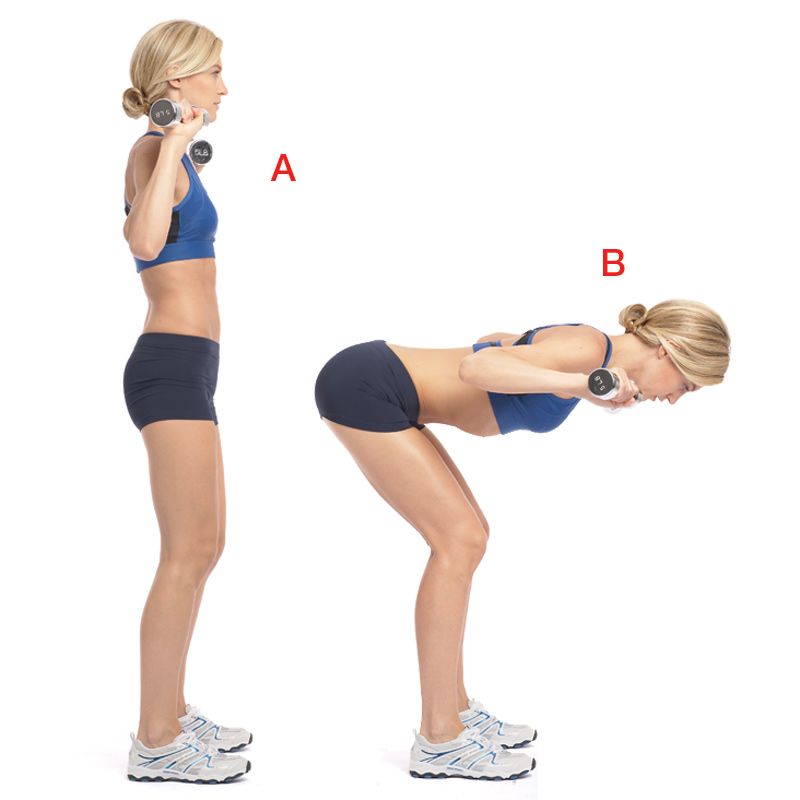 Get a flat stomach and a tight butt with these easy moves so you can slip—