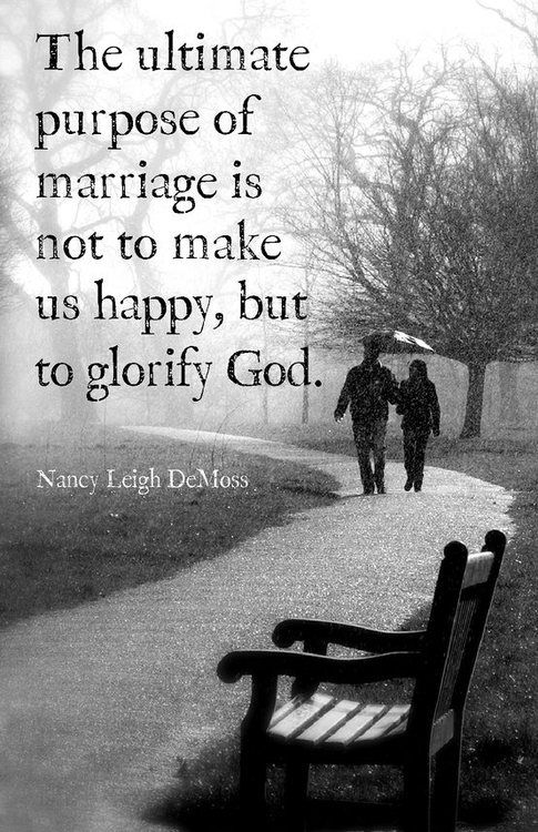 Glorify God in marriage