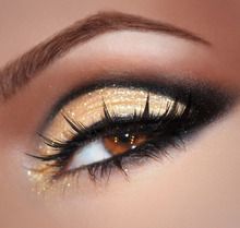 Gold Shimmer Eye