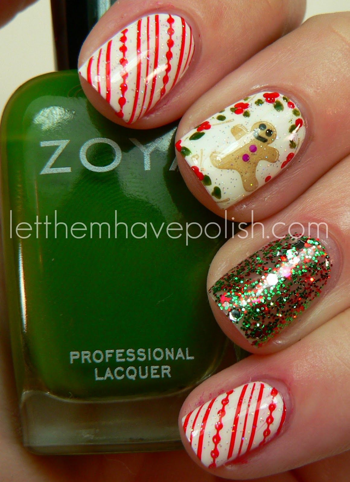 Holiday Themed nails