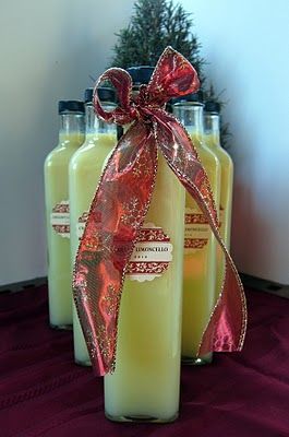 Homemade Creamy Lemoncello-Christmas gifts