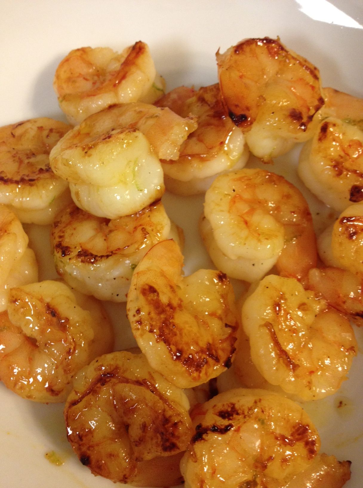 Honey Lime Shrimp. The most amazing ingredients in one bite. (Serve over brown r