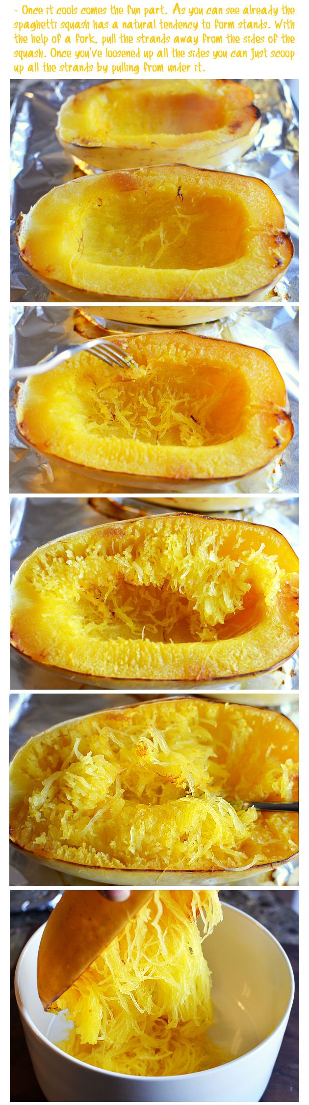 How to cook spaghetti squash…simple and delicious recipe included.