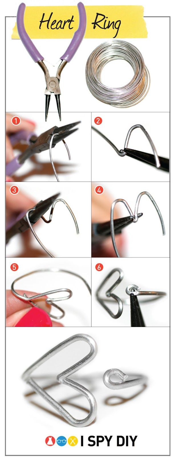 How to make a heart ring