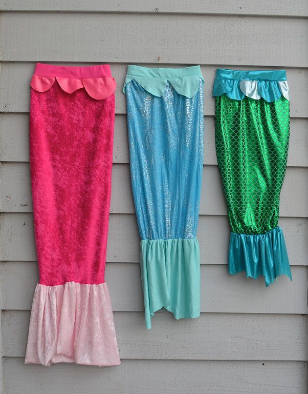How to make a mermaid tail that is also a skirt.