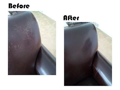 How to remove scratches from leather