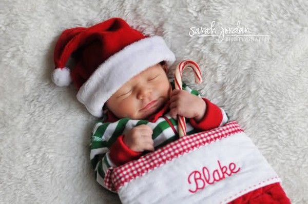 I'm doing this. 1st Christmas Photo… And the cutest thing I have ever, eve