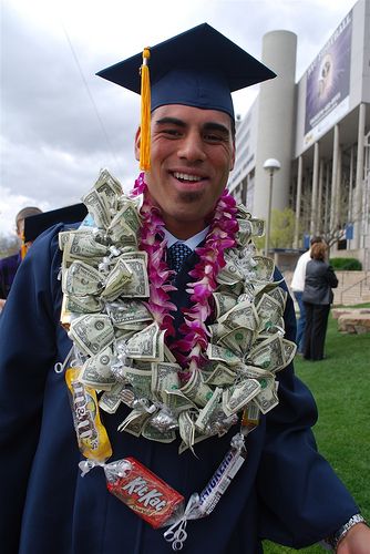 I know my Graduate would love a money lei!