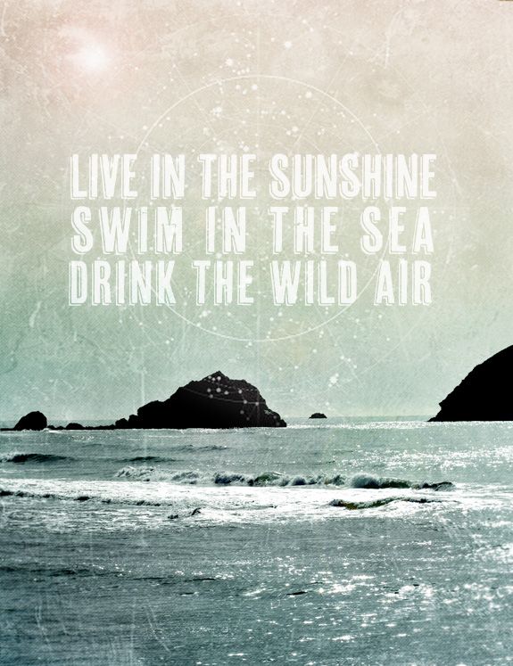 I read this and instantly want to be at the beach…
