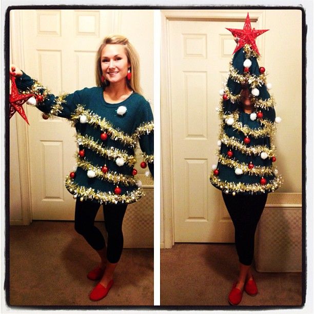 I went to my first Ugly Sweater Christmas party this year Dec. 15, 2012 and had