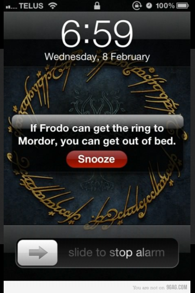 If Frodo can do it…