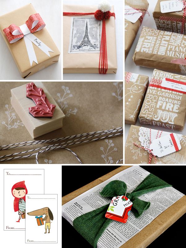 If you like gift wrapping ideas check out this blog