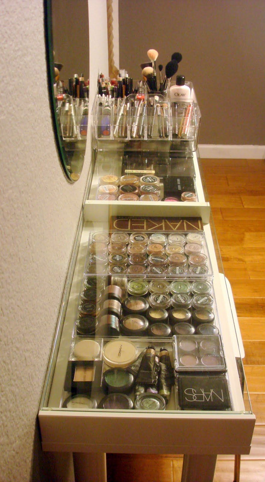 Ikea makeup storage…OMG I need this!