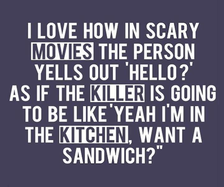 In Scary Movies