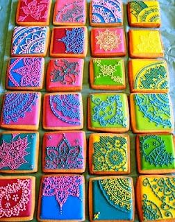 Indian Decorations Cookies