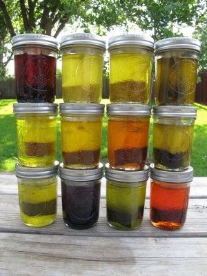 Infused oils for soap making