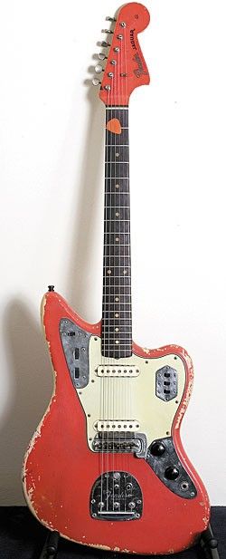 John Frusciante Collection's – This 1962 Fender Jaguar in Fiesta Red is the
