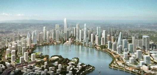 KPF Releases Masterplan for Chinese City Built From Scratch
