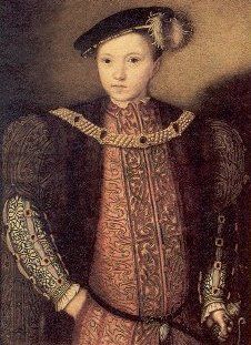 King Edward VI of England – Born 1537, Ruled 1547 to 1553 (Died) – in a pose rem