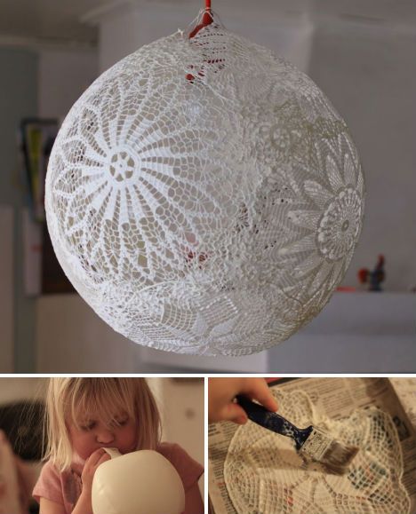 Lace doilies aren’t exactly fashionable home decor any more, but if you&#8