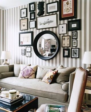 Living Rooms to Luxuriate In: the living room of former Domino editor Tori Mello
