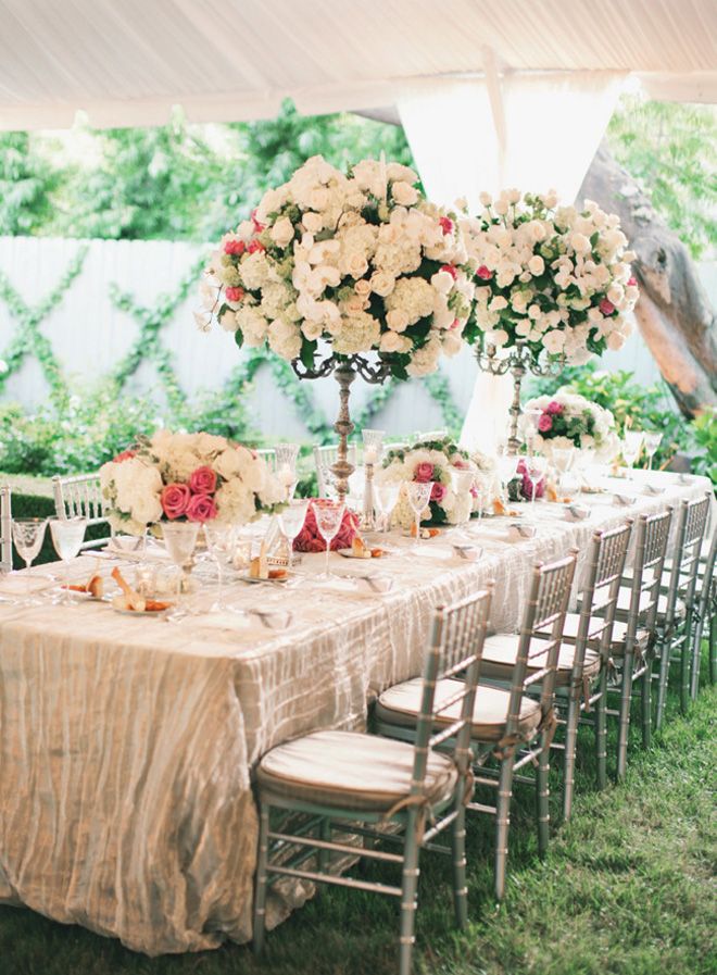 Long Tables + Wedding Receptions