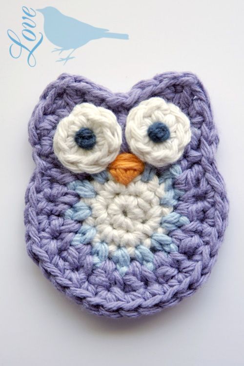 Love The Blue Bird: Crochet Owl Pattern…There is an actual pattern associated