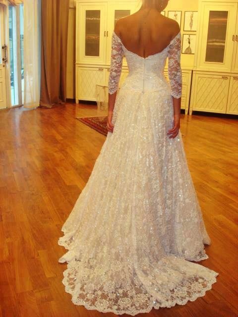 Love the lace arms and back!