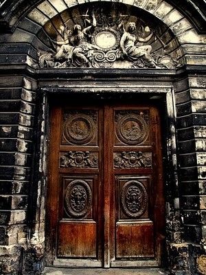 Magnificent antique doors