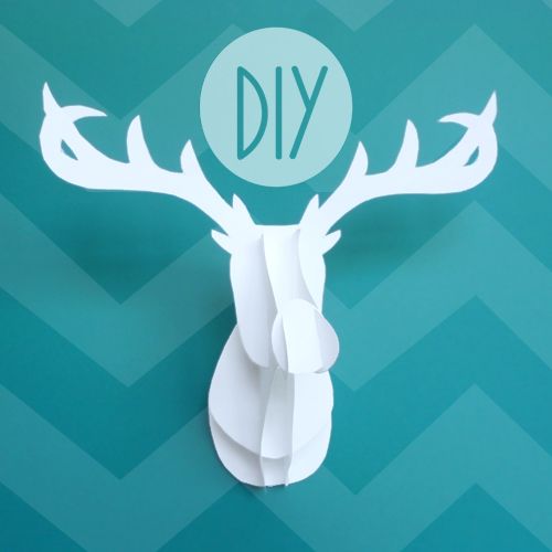 Make your own deer head ! (tuto / pattern inside) – TOP !!!!