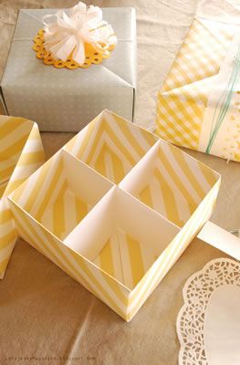 Make your own gift box with fitting lid using this design template. It's a s