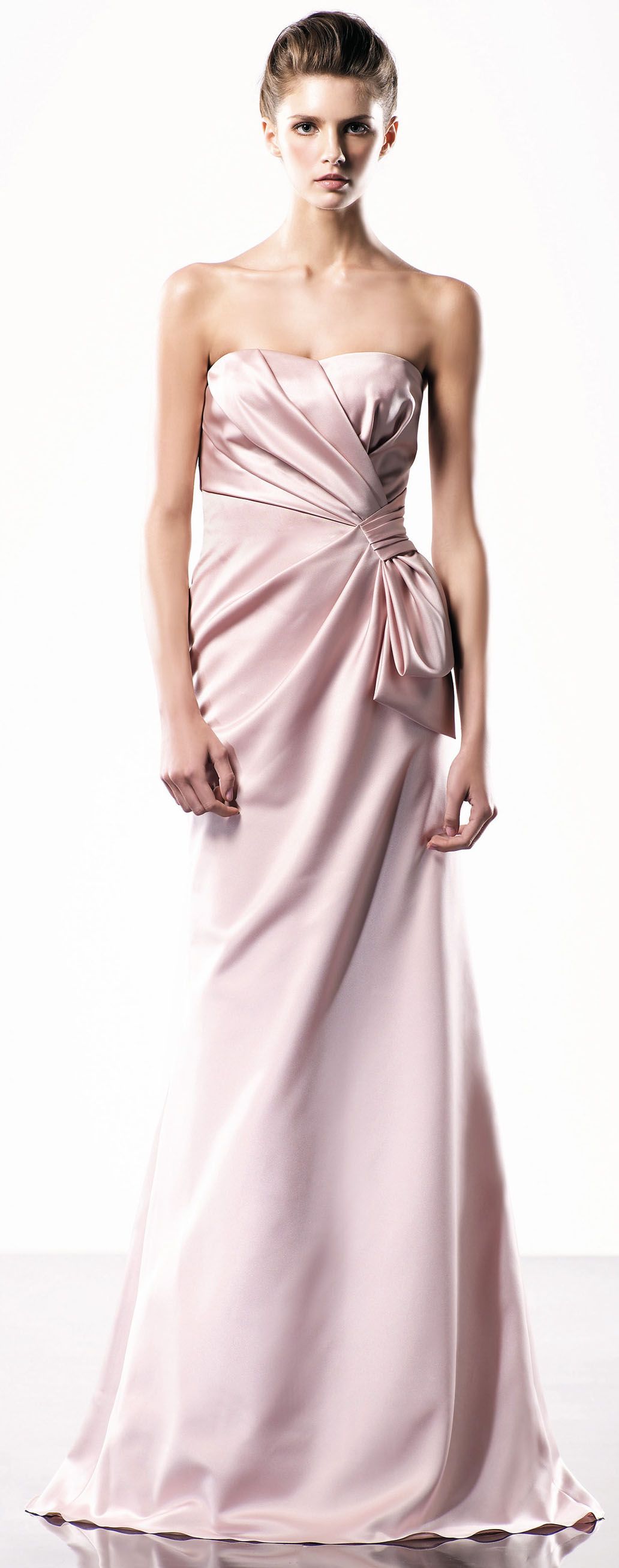 Modern A-line Floor length gown
