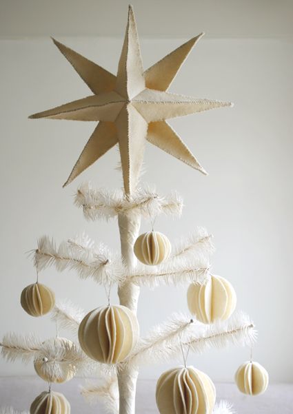 Molly and Laura's Felt Christmas Ornaments from Purl Bee – really liking the
