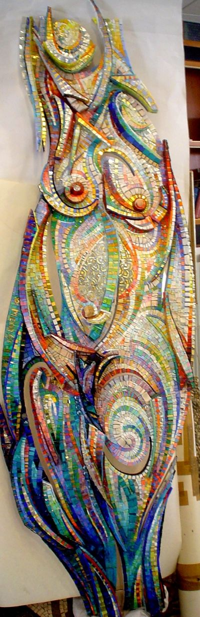 Mosaic art  Woman