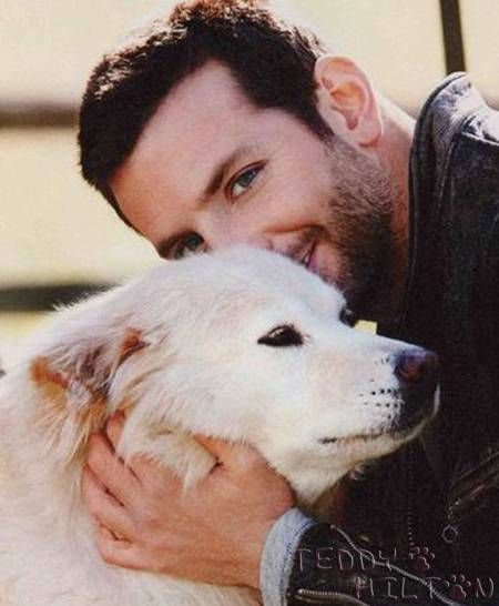 "Not only is he the sexiest man alive…  He's a huge dog lover too