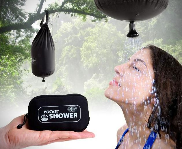 On The Go Pocket Shower