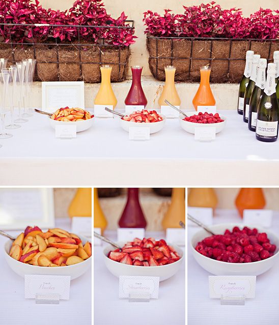 One day I will have a party with the Bubbly Bar.  Pick your favorites to create