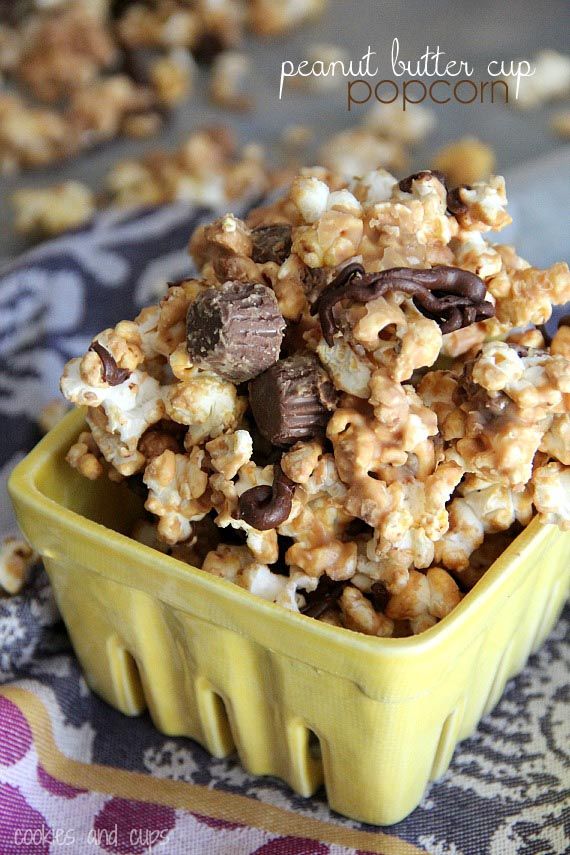 Peanut Butter Cup Popcorn. For real.
