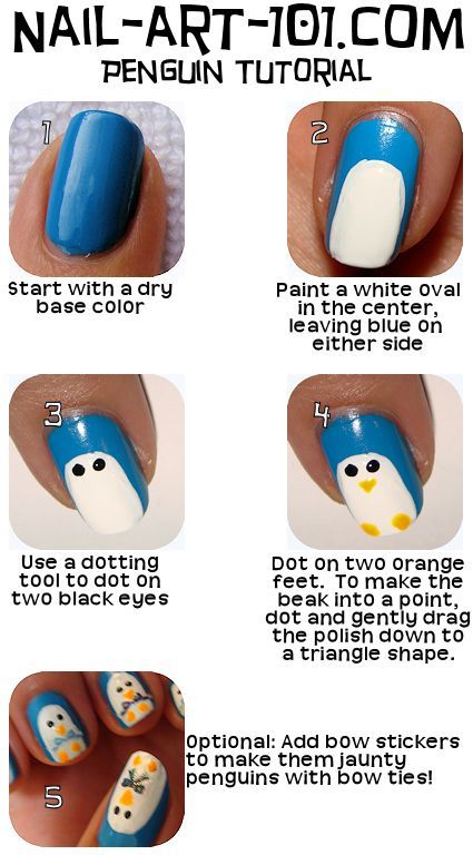 Penguin Nails!