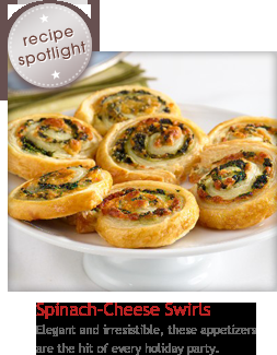 Pepperidge Farm® – Appetizers Holiday Recipe Page