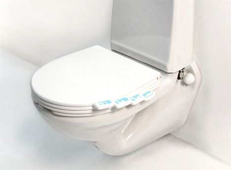 Personal toilet seat…everyone has their own seat! ahahahahaha.