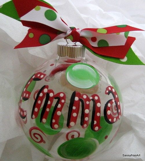Personalized ornaments – how to.