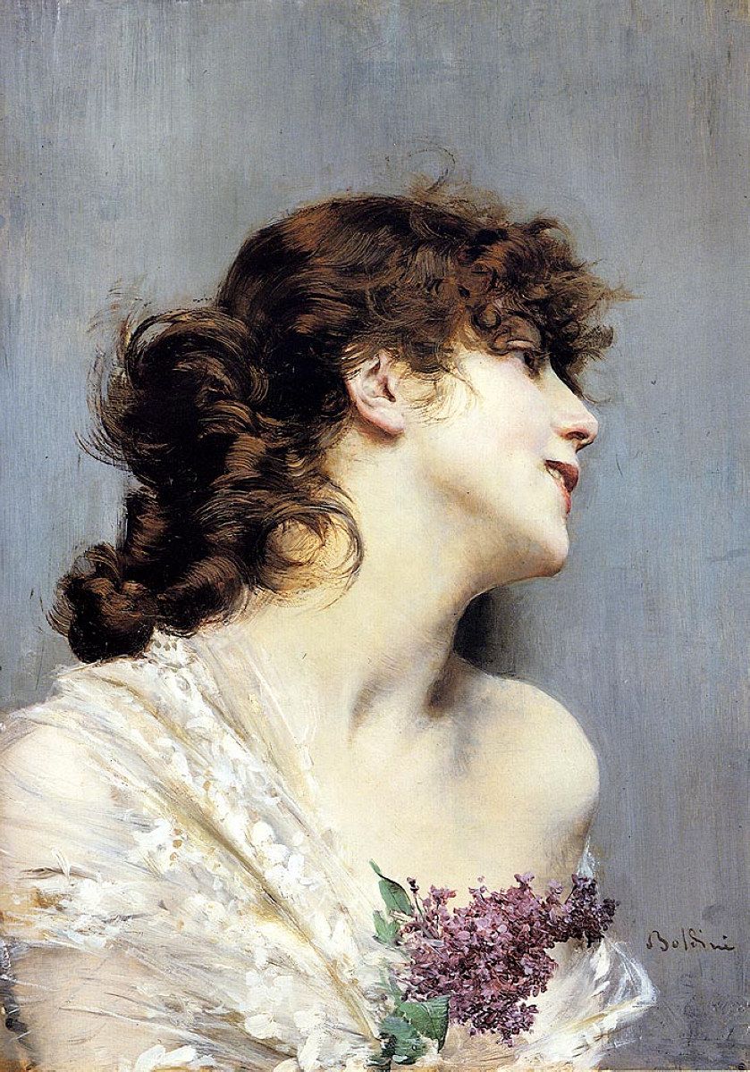 Profile of a Young Woman – Giovanni Boldini