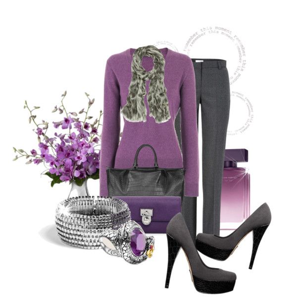 Purple and Grey :)