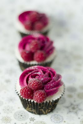 Raspberry cupcakes from Cupcake Perfecto