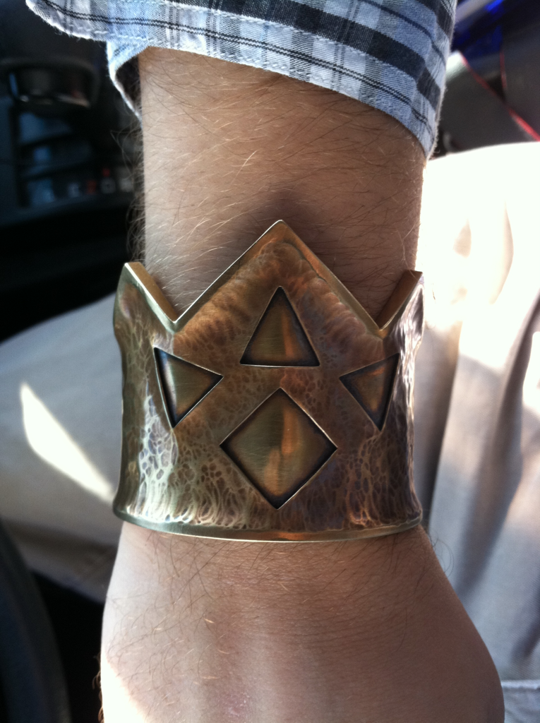 Real life Goron bracelet from Zelda.