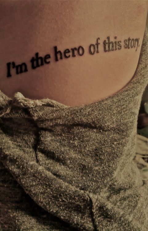 Regina Spektor quote tattoo.