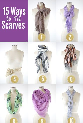 Scarves, how to  ;)