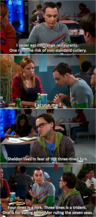 Sheldon is wonderful
