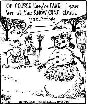 Snowman humor